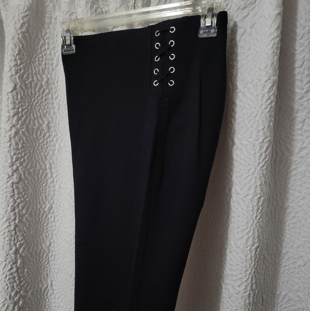 ⚘️I.N.C. Petite Lace Up Skinny Military Leggings - Picture 4 of 13